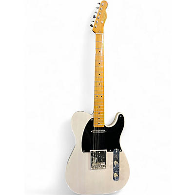 Used Squier Classic Vibe 1950S Telecaster Trans White Solid Body Electric Guitar
