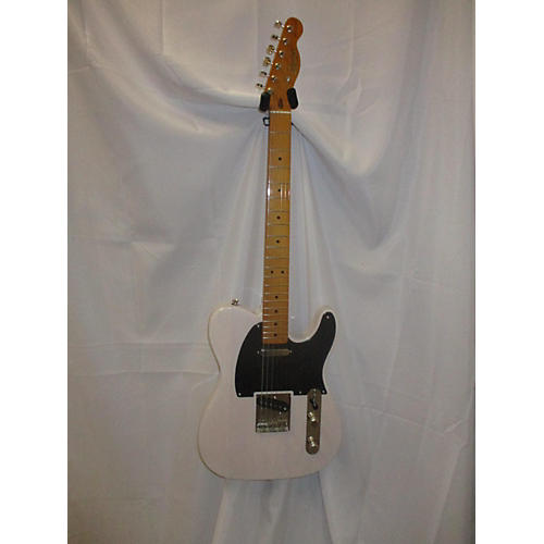 Squier Used Squier Classic Vibe 1950S Telecaster White Blonde Solid Body Electric Guitar White Blonde