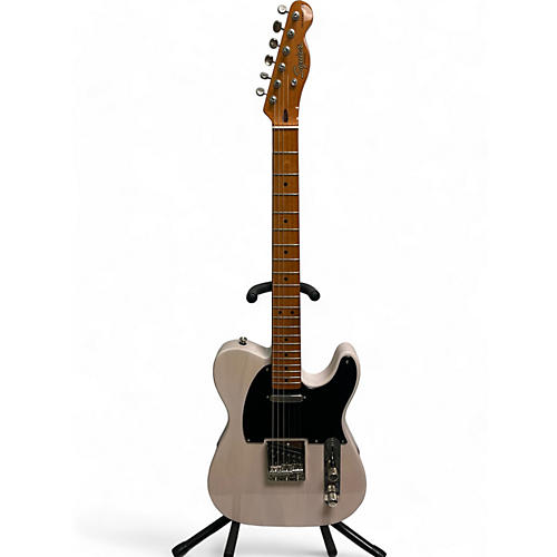 Squier Used Squier Classic Vibe 1950S Telecaster White Blonde Solid Body Electric Guitar White Blonde