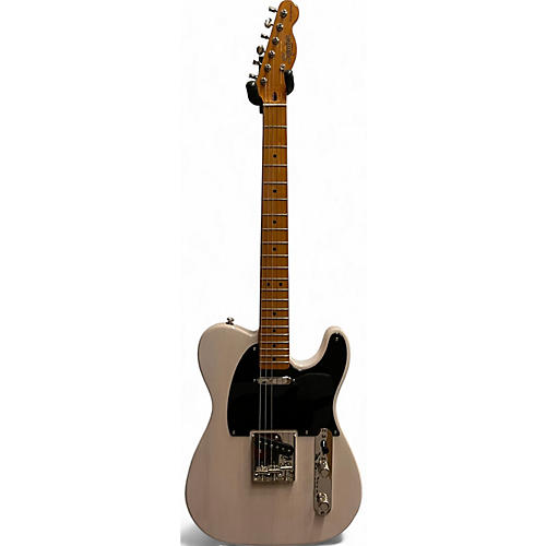 Squier Used Squier Classic Vibe 1950S Telecaster White Blonde Solid Body Electric Guitar White Blonde