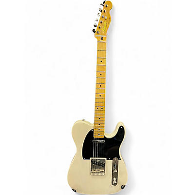 Used Squier Classic Vibe 1950S Telecaster White Blonde Solid Body Electric Guitar