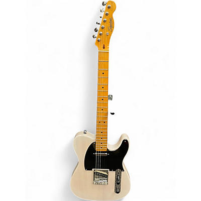 Used Squier Classic Vibe 1950S Telecaster White Blonde Solid Body Electric Guitar