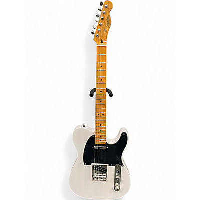 Used Squier Classic Vibe 1950S Telecaster White Blonde Solid Body Electric Guitar