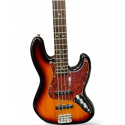 Used Squier Classic Vibe 1960S Jazz Bass 2 Color Sunburst Electric Bass Guitar