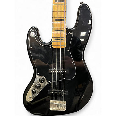 Used Squier Classic Vibe 1960S Jazz Bass Black Electric Bass Guitar