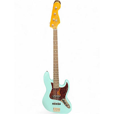Used Squier Classic Vibe 1960S Jazz Bass Daphne Blue Electric Bass Guitar