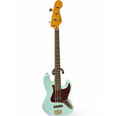 Used Squier Classic Vibe 1960S Jazz Bass Daphne Blue Electric Bass Guitar