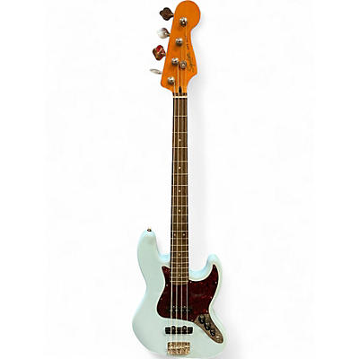 Used Squier Classic Vibe 1960S Jazz Bass Daphne Blue Electric Bass Guitar