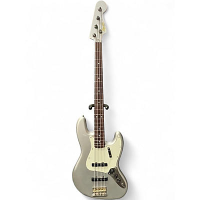 Used Squier Classic Vibe 1960S Jazz Bass Inca Silver Electric Bass Guitar