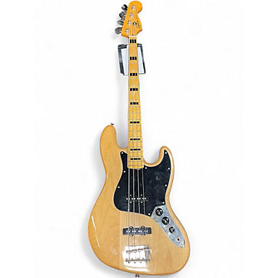Used Squier Classic Vibe 1960S Jazz Bass Natural Electric Bass Guitar