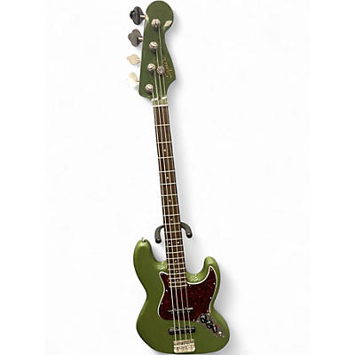 Used Squier Classic Vibe 1960S Jazz Bass OLIVE GREEN Electric Bass Guitar