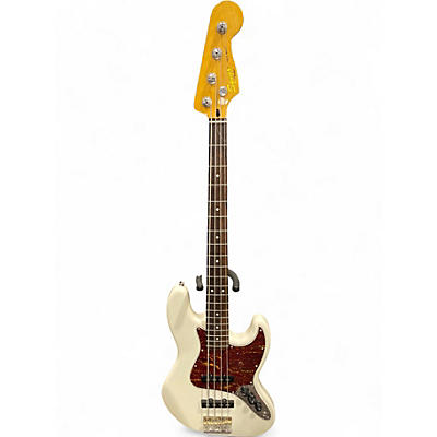 Used Squier Classic Vibe 1960S Jazz Bass Olympic White Electric Bass Guitar