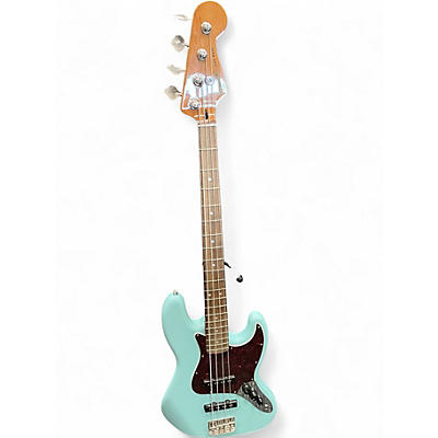 Used Squier Classic Vibe 1960S Jazz Bass daphne blue Electric Bass Guitar