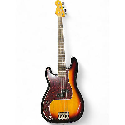 Used Squier Classic Vibe 1960S Precision Bass 3 Color Sunburst Electric Bass Guitar