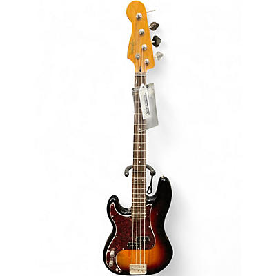 Used Squier Classic Vibe 1960S Precision Bass Left Handed 2 Color Sunburst Electric Bass Guitar