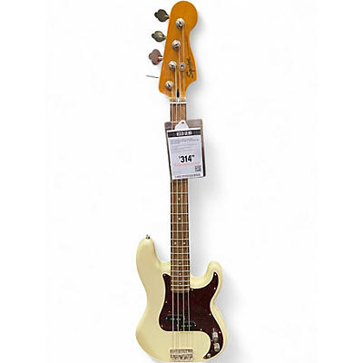 Used Squier Classic Vibe 1960S Precision Bass Olympic White Electric Bass Guitar