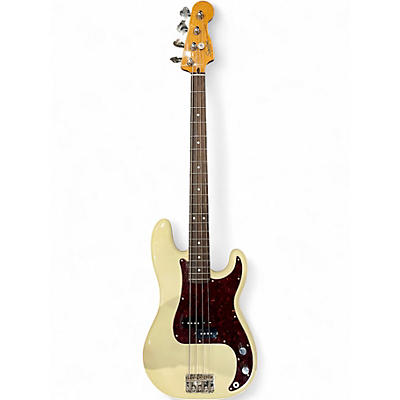 Used Squier Classic Vibe 1960S Precision Bass Olympic White Electric Bass Guitar
