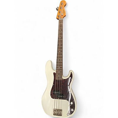 Used Squier Classic Vibe 1960S Precision Bass Olympic White Electric Bass Guitar