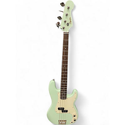 Used Squier Classic Vibe 1960S Precision Bass Seafoam Green Electric Bass Guitar