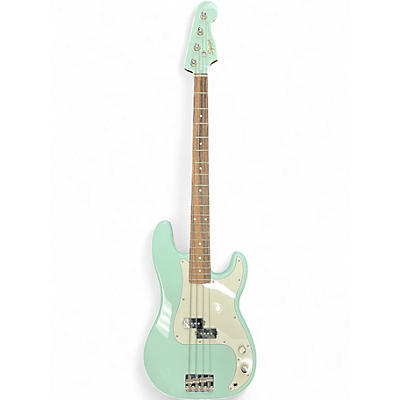 Used Squier Classic Vibe 1960S Precision Bass Sonic Blue Electric Bass Guitar