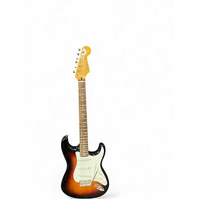 Used Squier Classic Vibe 1960S Stratocaster 2 Color Sunburst Solid Body Electric Guitar