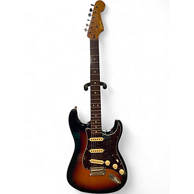 Used Squier Classic Vibe 1960S Stratocaster 3 Color Sunburst Solid Body Electric Guitar