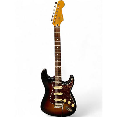 Used Squier Classic Vibe 1960S Stratocaster 3 Tone Sunburst Solid Body Electric Guitar