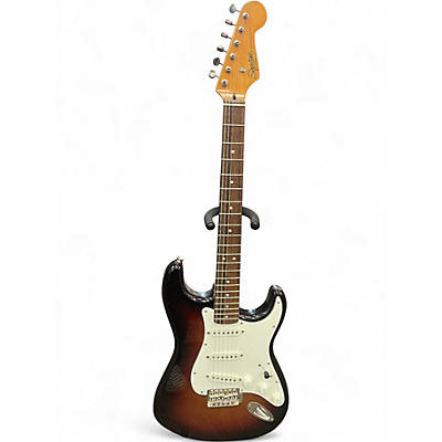 Used Squier Classic Vibe 1960S Stratocaster 3 Tone Sunburst Solid Body Electric Guitar