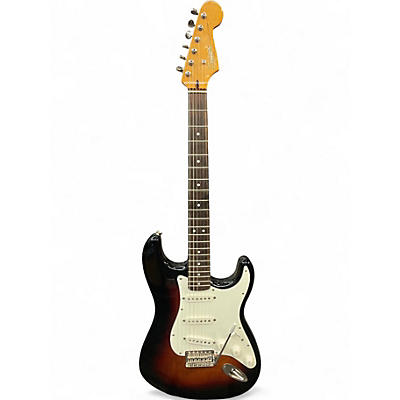 Used Squier Classic Vibe 1960S Stratocaster 3 Tone Sunburst Solid Body Electric Guitar