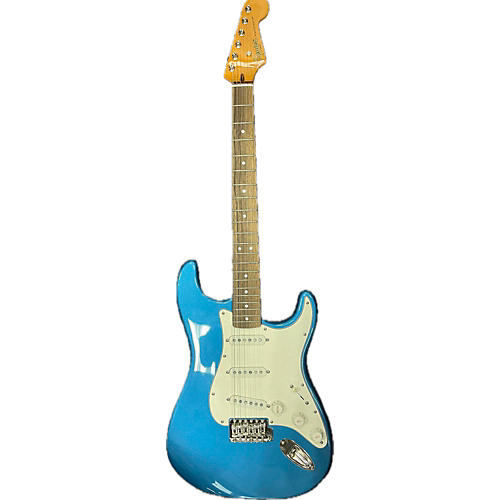 Squier Used Squier Classic Vibe 1960S Stratocaster Blue Solid Body Electric Guitar Blue