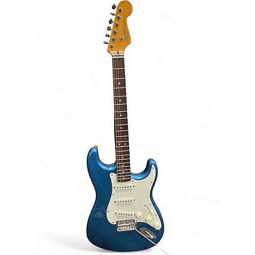 Squier Used Squier Classic Vibe 1960S Stratocaster Blue Solid Body Electric Guitar Blue