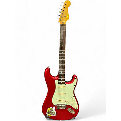 Squier Used Squier Classic Vibe 1960S Stratocaster Candy Apple Red Solid Body Electric Guitar