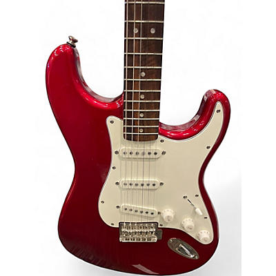 Squier Used Squier Classic Vibe 1960S Stratocaster Candy Apple Red Solid Body Electric Guitar