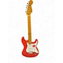 Used Squier Classic Vibe 1960S Stratocaster Fiesta Red Solid Body Electric Guitar Fiesta Red