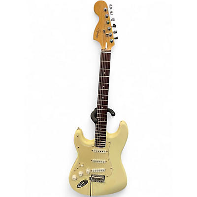 Used Squier Classic Vibe 1960S Stratocaster Left Handed Olympic White Electric Guitar