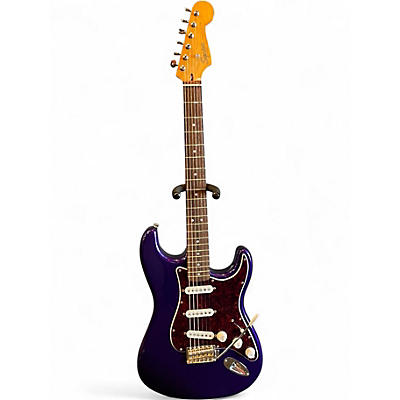 Used Squier Classic Vibe 1960S Stratocaster METALLIC PURPLE Solid Body Electric Guitar
