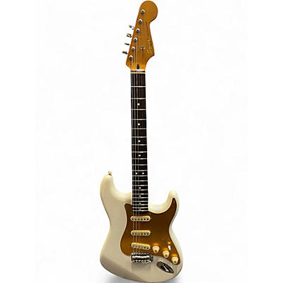 Used Squier Classic Vibe 1960S Stratocaster Olympic White Solid Body Electric Guitar