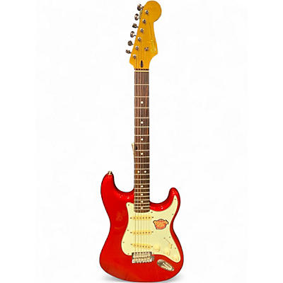 Used Squier Classic Vibe 1960S Stratocaster Red Solid Body Electric Guitar