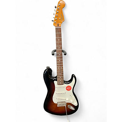 Used Squier Classic Vibe 1960S Stratocaster Sunburst Solid Body Electric Guitar