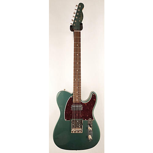 Squier Used Squier Classic Vibe 1960S Telecaster Green Solid Body Electric Guitar Green