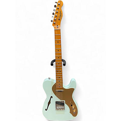 Used Squier Classic Vibe 1960S Telecaster Sonic Blue Hollow Body Electric Guitar