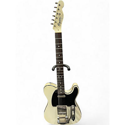 Used Squier Classic Vibe 1960S Telecaster White Solid Body Electric Guitar