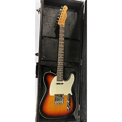 Squier Used Squier Classic Vibe 1960s Telecaster Custom 3 Color Sunburst Solid Body Electric Guitar