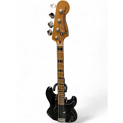 Used Squier Classic Vibe 1970S Precision Bass Black Electric Bass Guitar
