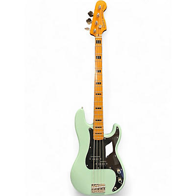 Used Squier Classic Vibe 1970S Precision Bass Seafoam Green Electric Bass Guitar