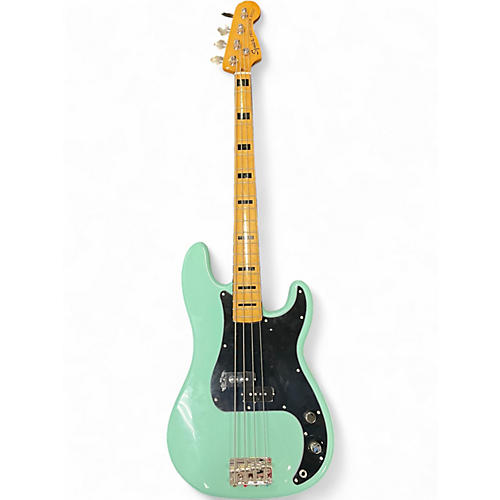 Used Squier Classic Vibe 1970S Precision Bass Seafoam Green Electric Bass Guitar Seafoam Green