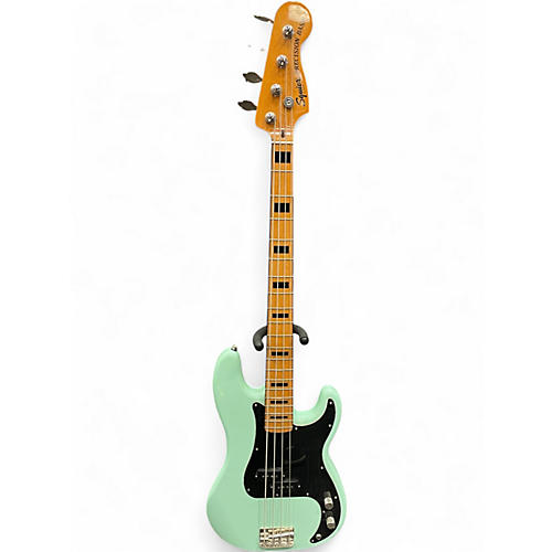 Used Squier Classic Vibe 1970S Precision Bass Seafoam Green Electric Bass Guitar Seafoam Green