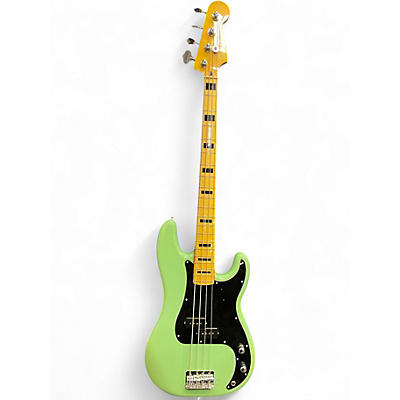 Used Squier Classic Vibe 1970S Precision Bass Seafoam Green Electric Bass Guitar