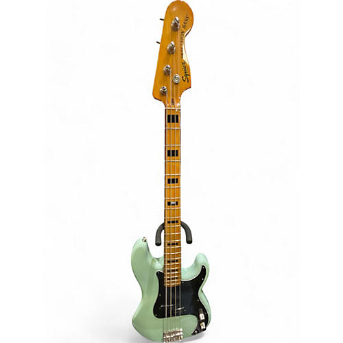 Used Squier Classic Vibe 1970S Precision Bass Surf Green Electric Bass Guitar Surf Green