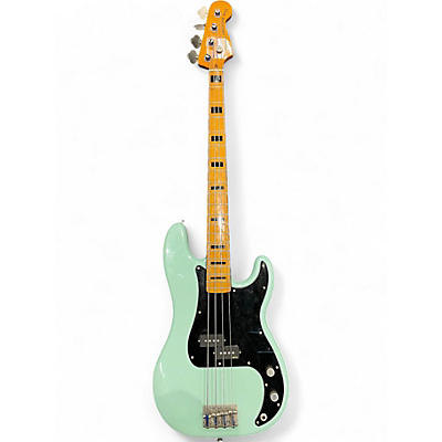 Used Squier Classic Vibe 1970S Precision Bass Surf Green Electric Bass Guitar